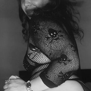 Black Skull Mesh Bodysuit Top